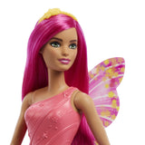 BARBIE PAPUSA BARBIE ZANA CU PAR SI TINUTA ROZ