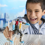 TRANSFORMERS CYBERWORLD ROBOT STARSCREAM CONVERTIBIL 10CM