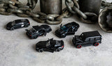 MAJORETTE SET 5 MASINUTE BLACK EDITION