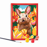 HAPPI HOBBI PICTEAZA SI INRAMEAZA IEPURAS VESEL