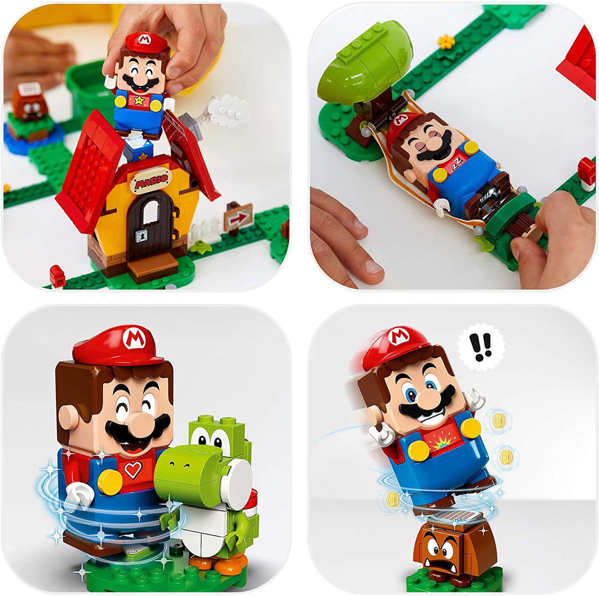 LEGO SUPER MARIO  SET DE EXTINDERE CASA LUI MARIO SI YOSHI 71367