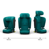 SCAUN AUTO KINDERKRAFT UNITY2 100-150 CM, GREEN