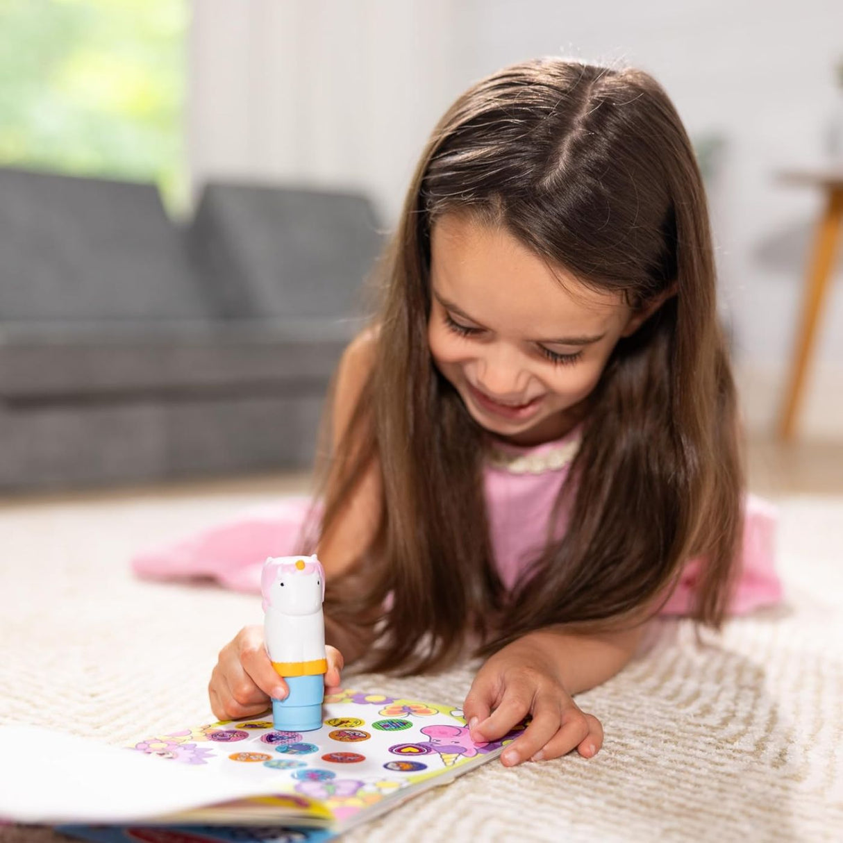 MELISSA AND DOUG STICKER WOW SET DE JOACA AUTOCOLANTE SI STAMPILA UNICORN