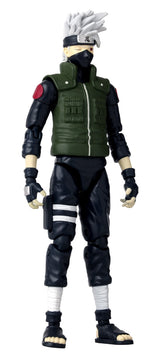 BANDAI FIGURINA  NARUTO SHIPPUDEN HATAKE KAKASHI FOURTH GREAT NINJA WAR   16.5CM