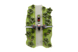JADA JURASSIC PARK SCENA NANO CU 2 VEHICULE METALICE