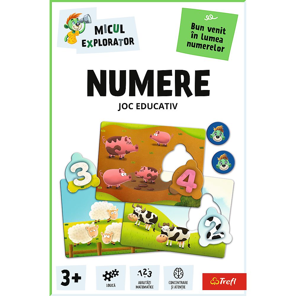JOC EDUCATIV NUMERE MICUL EXPLORATOR