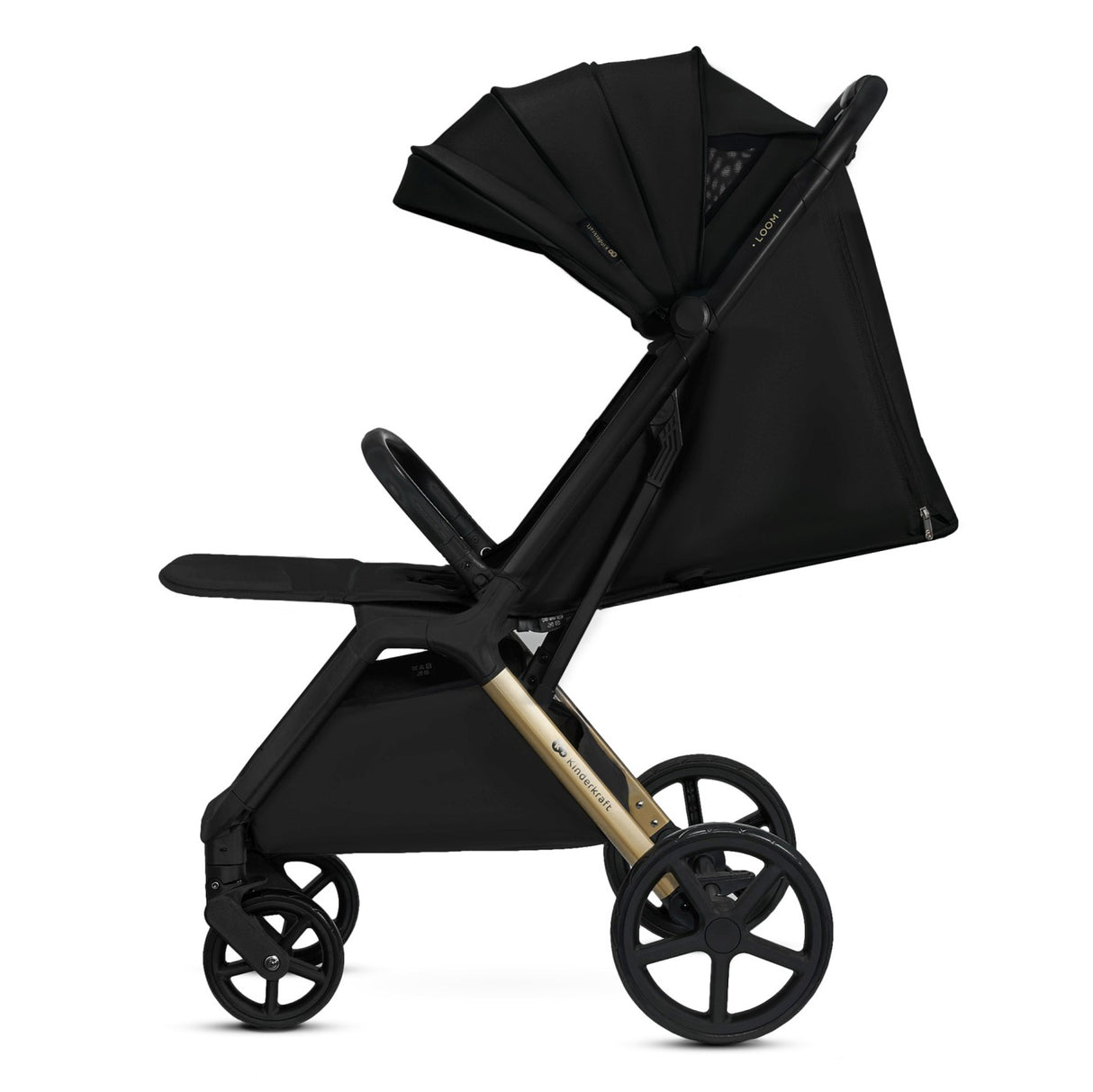 CARUCIOR SPORT KINDERKRAFT LOOM, 0-22 KG, INK BLACK