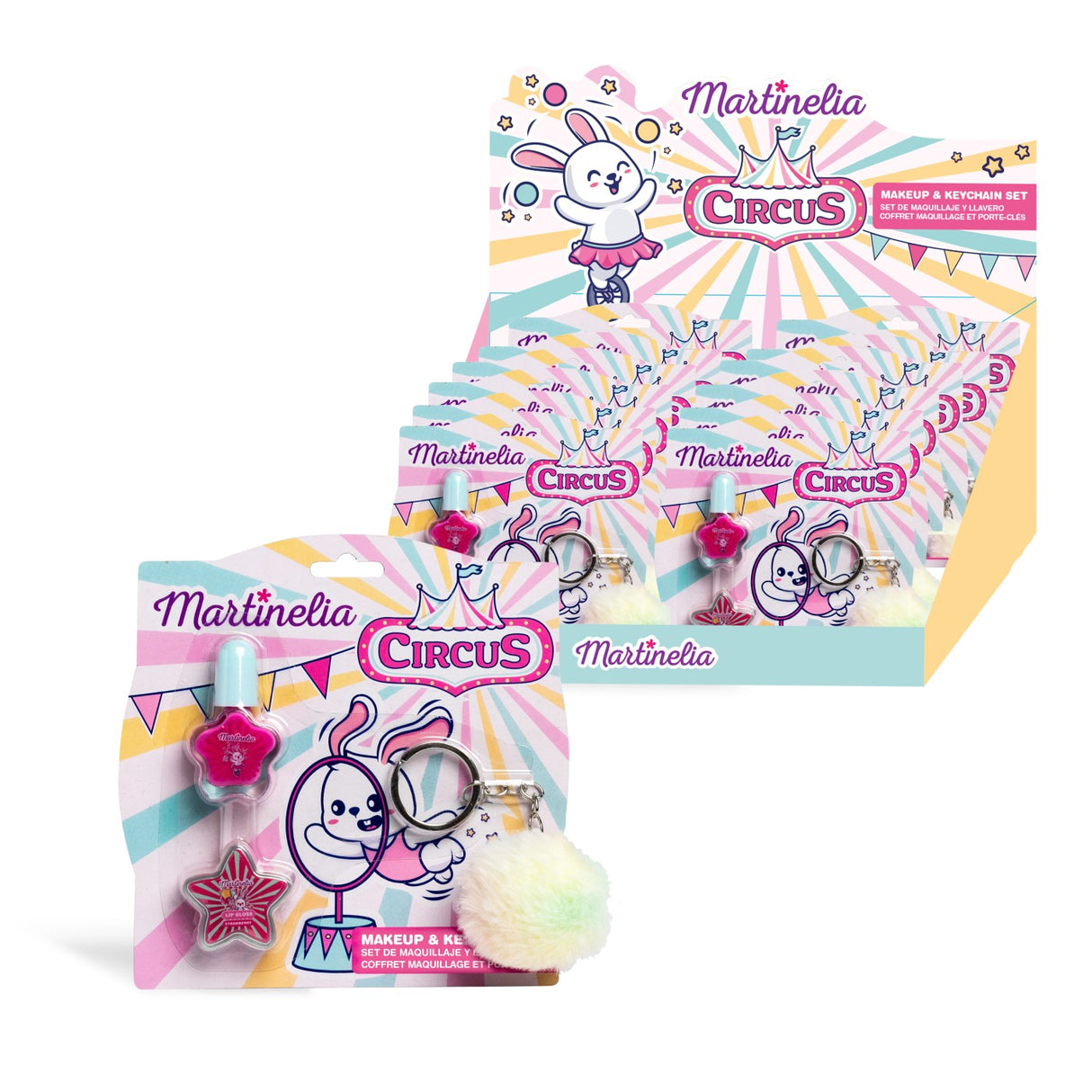 MARTINELIA CIRCUS SET DE INFRUMUSETARE CU BRELOC