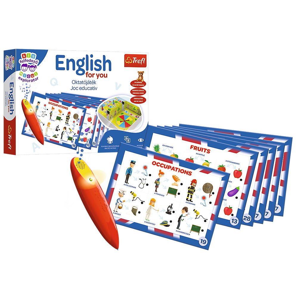 JOC EDUCATIV ENGLEZA PENTRU TINE CU CREION MAGIC
