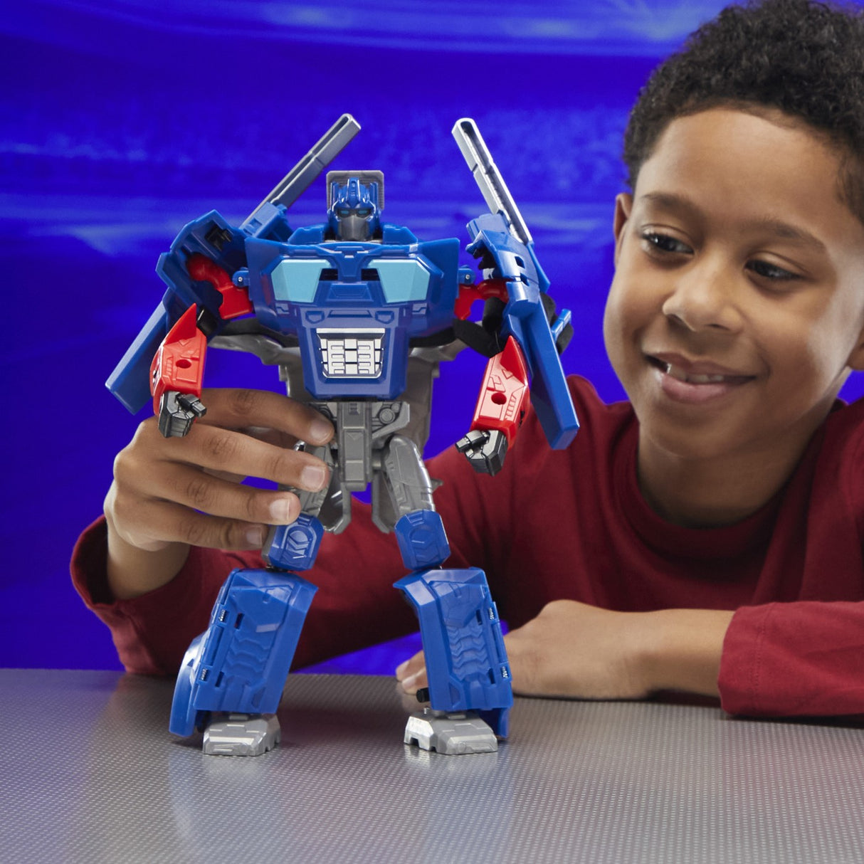 TRANSFORMERS ONE 2 IN 1 OPTIMUS PRIME SI MASCA