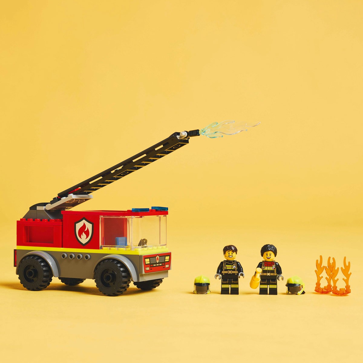LEGO CITY CAMION DE POMPIERI CU SCARA 60463