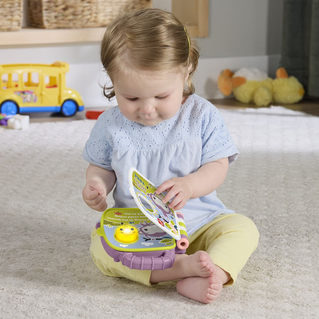 FISHER PRICE CARTE MUZICALA MAIMUTICA MOV