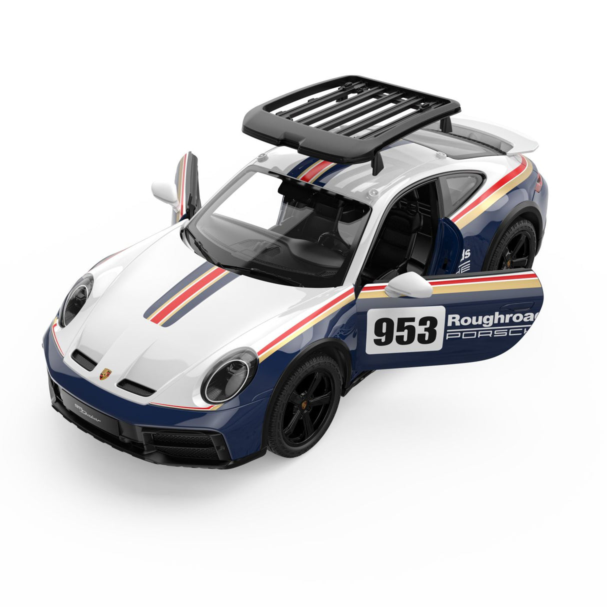 MASINA CU TELECOMANDA PORSCHE 911 DAKAR SCARA 1 LA 14