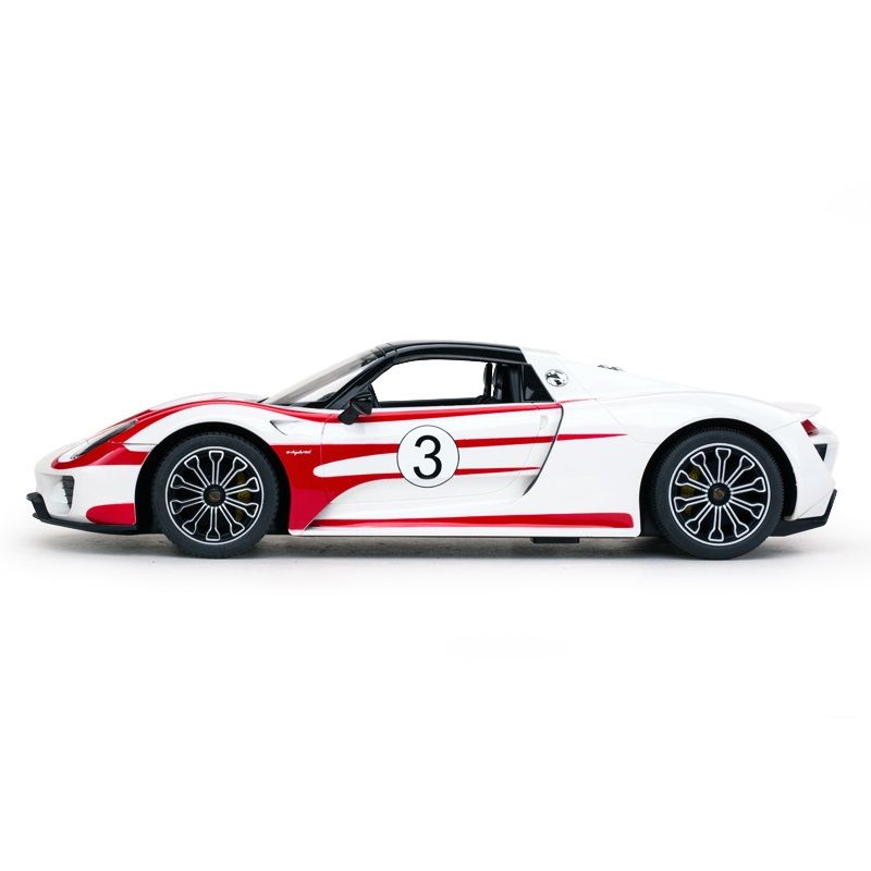 MASINA CU TELECOMANDA PORSCHE 918 SPYDER WEISSACH ALB SCARA 1 LA 14