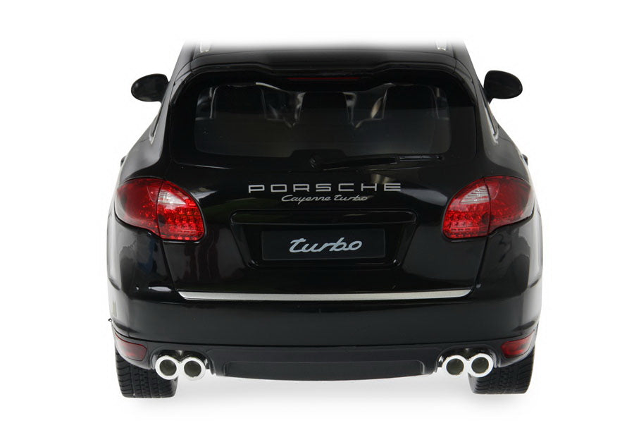 MASINA CU TELECOMANDA PORSCHE CAYENNE TURBO NEGRU CU SCARA 1 LA 14