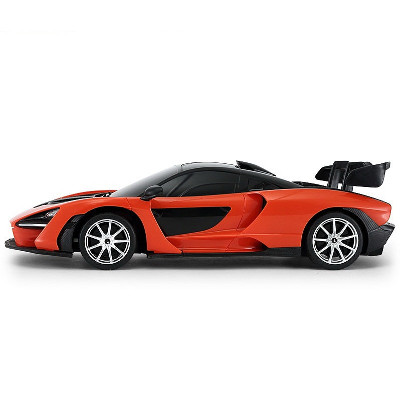 MASINA CU TELECOMANDA McLAREN SENNA PORTOCALIU CU SCARA 1 LA 18