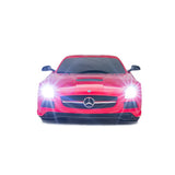 MASINA CU TELECOMANDA MERCEDES-BENZ SLS AMG ROSU CU SCARA 1 LA 18