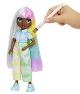 RAINBOW HIGH WATERCOLOR CREATE PAPUSA OCHI VERZI