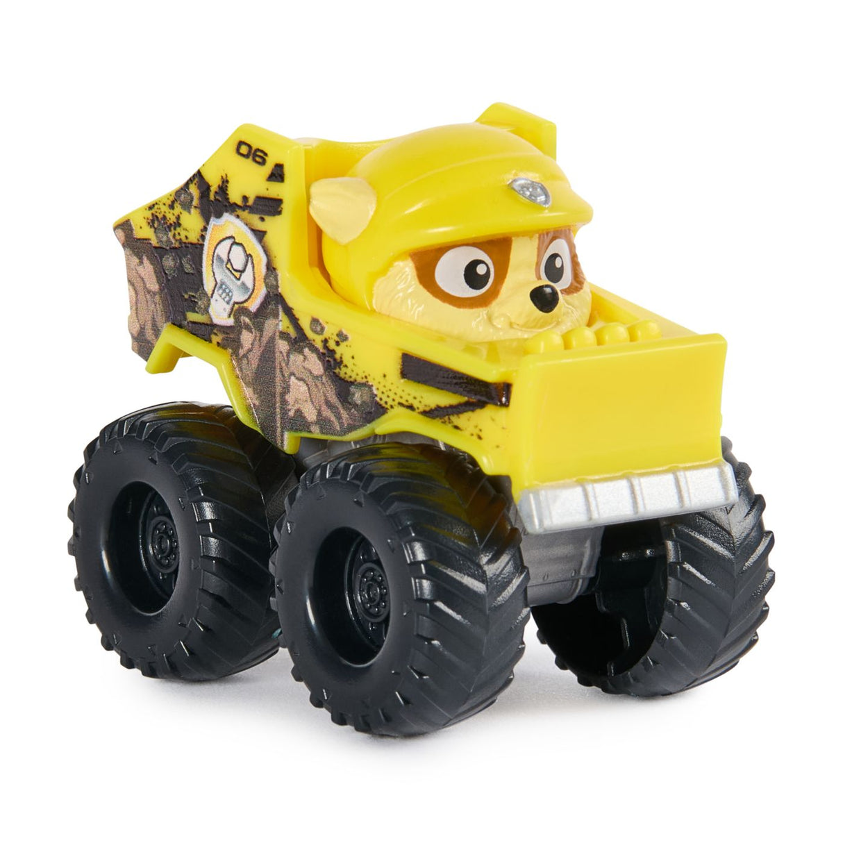 PATRULA CATELUSILOR PUP SQUAD RACERS RESCUE WHEELS VEHICUL METALIC RUBBLE SCARA 1:55