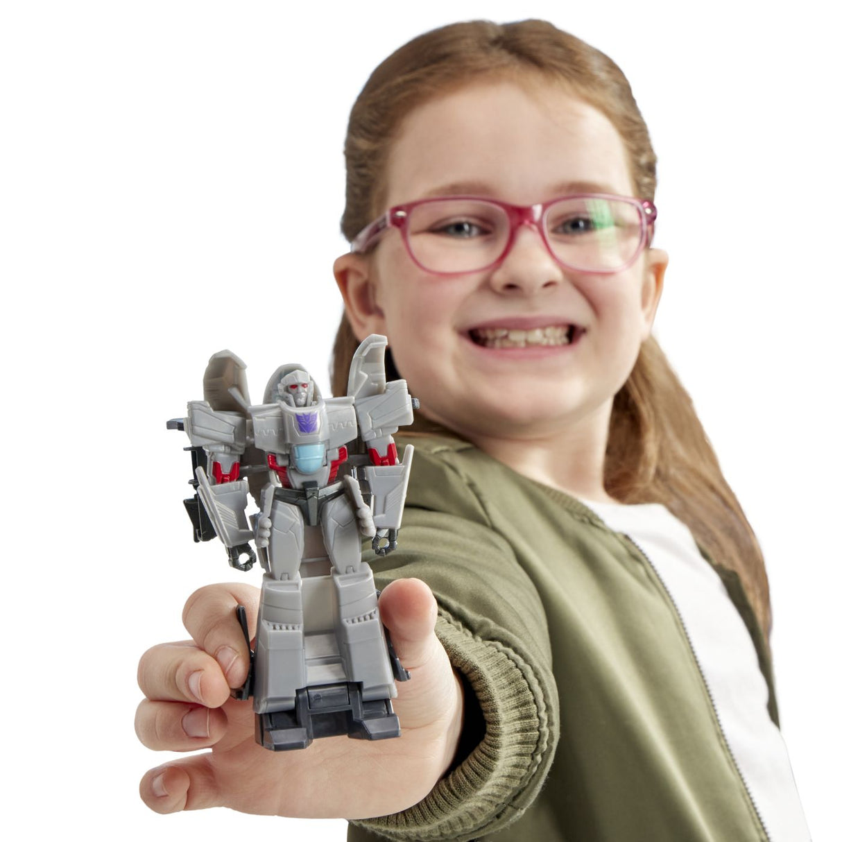 TRANSFORMERS EARTHSPARK FIGURINA MEGATRON 1 STEP SMASH TO CHANGE