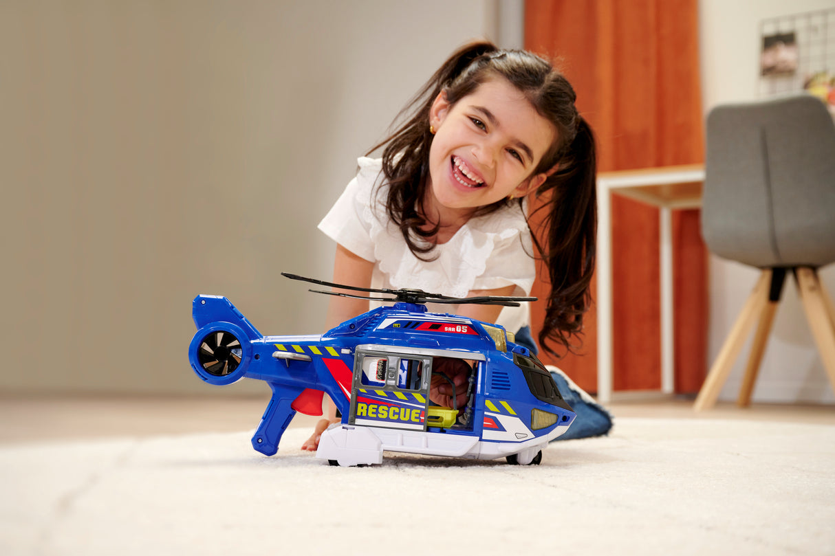 DICKIE TOYS ELICOPTER CU LUMINI SI SUNETE 39CM