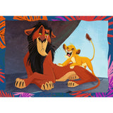 PUZZLE TREFL 4IN1 DISNEY REGELE LEU