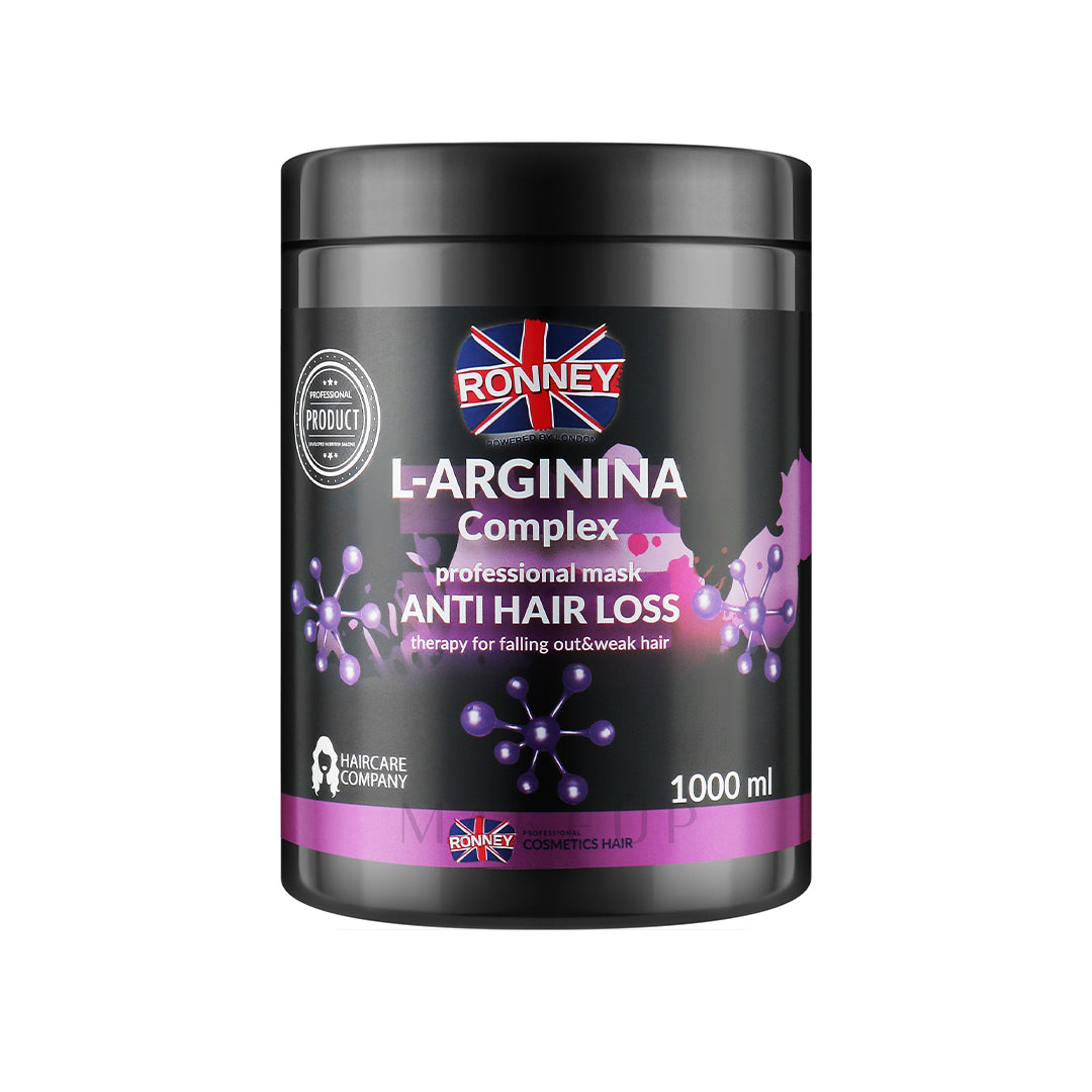 Masca Profesională Ronney London L-Arginină 1000 ML - Terapie Anti-Cădere