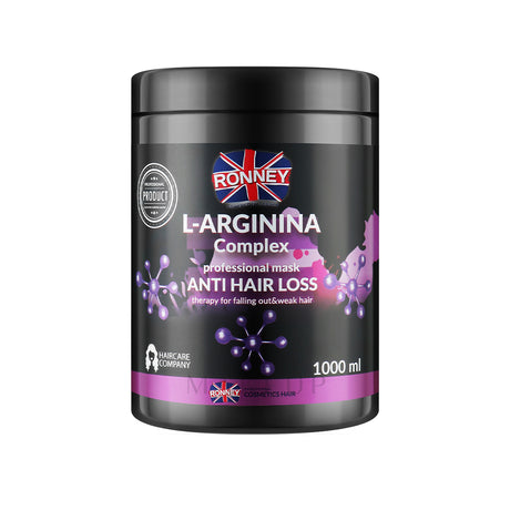 Masca Profesională Ronney London L-Arginină 1000 ML - Terapie Anti-Cădere