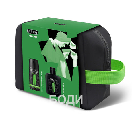 SET STR8 FREAK - Toaletă 100ml + Deodorant + Geantă - Aromă Eleganță