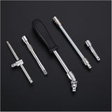 Trusa Chei Tubulare, Set 53 de Piese, Flippy, Surubelnita, Clichet, Tubulare, Imbus, Prelungitor, 27 x 20 x 5 cm, 1.7 kg, Cutie Verde - vivimall.ro