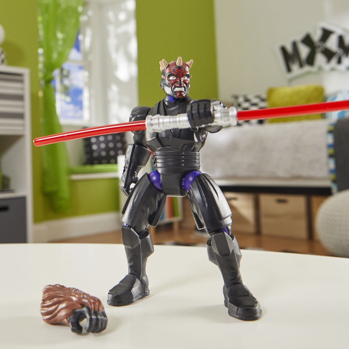 STAR WARS MIX MASHERS SET FIGURINA DARTH MAUL 12CM SI ACCESORII