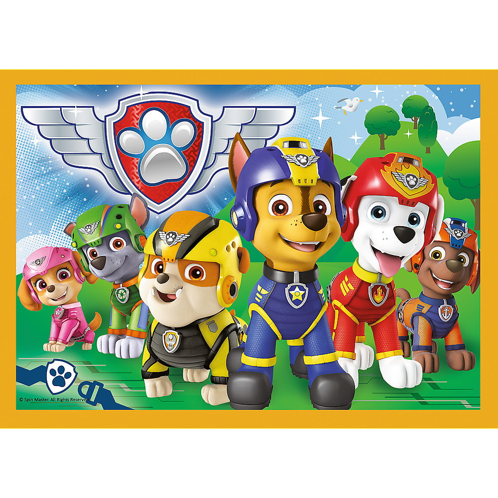 PUZZLE TREFL 4IN1 PATRULA CATELUSILOR - SARBATORILE