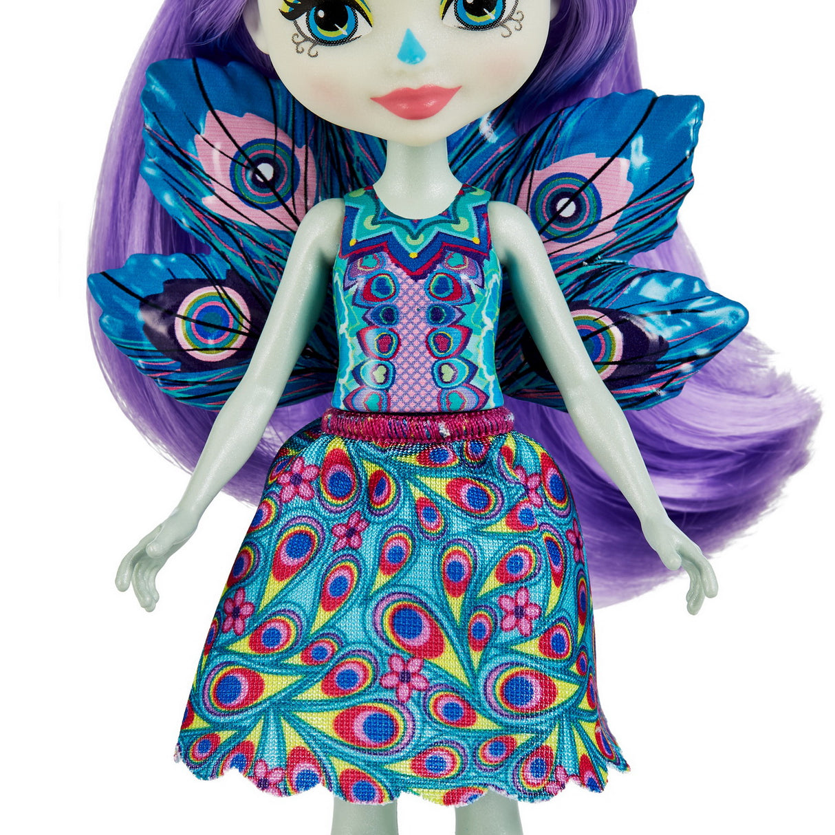ENCHANTIMALS SET PAPUSI SURORI SI ANIMALUTELE LOR PATTER PEACOCK SI FLAP SI PIERA PEACOCK SI FEATHER