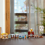 LEGO MINECRAFT ATACUL BALOANELOR GHAST ASUPRA SATULUI 21273