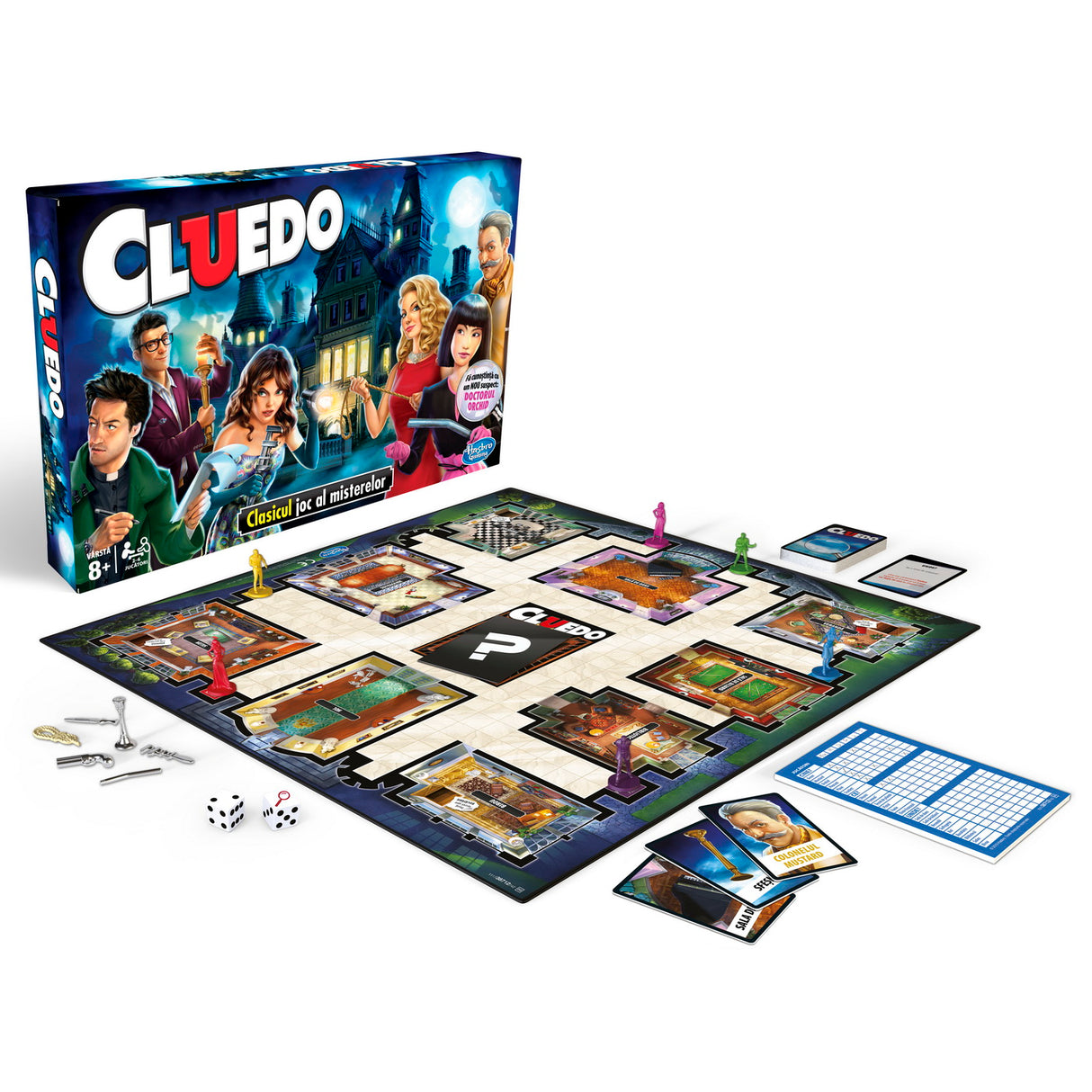 CLUEDO UN JOC AL MISTERELOR IN LIMBA ROMANA