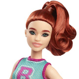 BARBIE FASHIONISTAS PAPUSA BARBIE ROSCATA MAJORETA