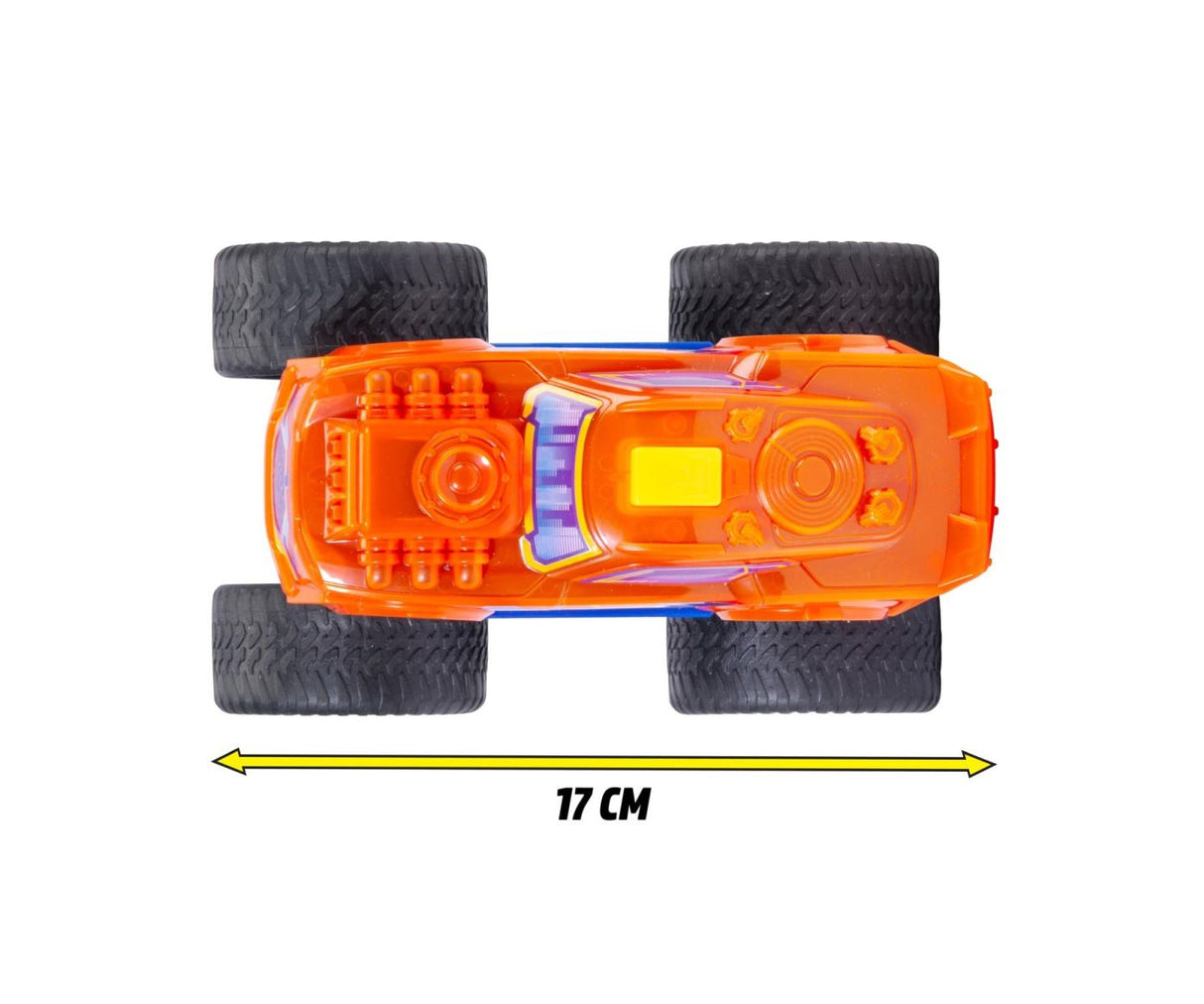 DICKIE MASINA DE TEREN BEAT CRUSHER CU LUMINI SI SUNETE 17CM