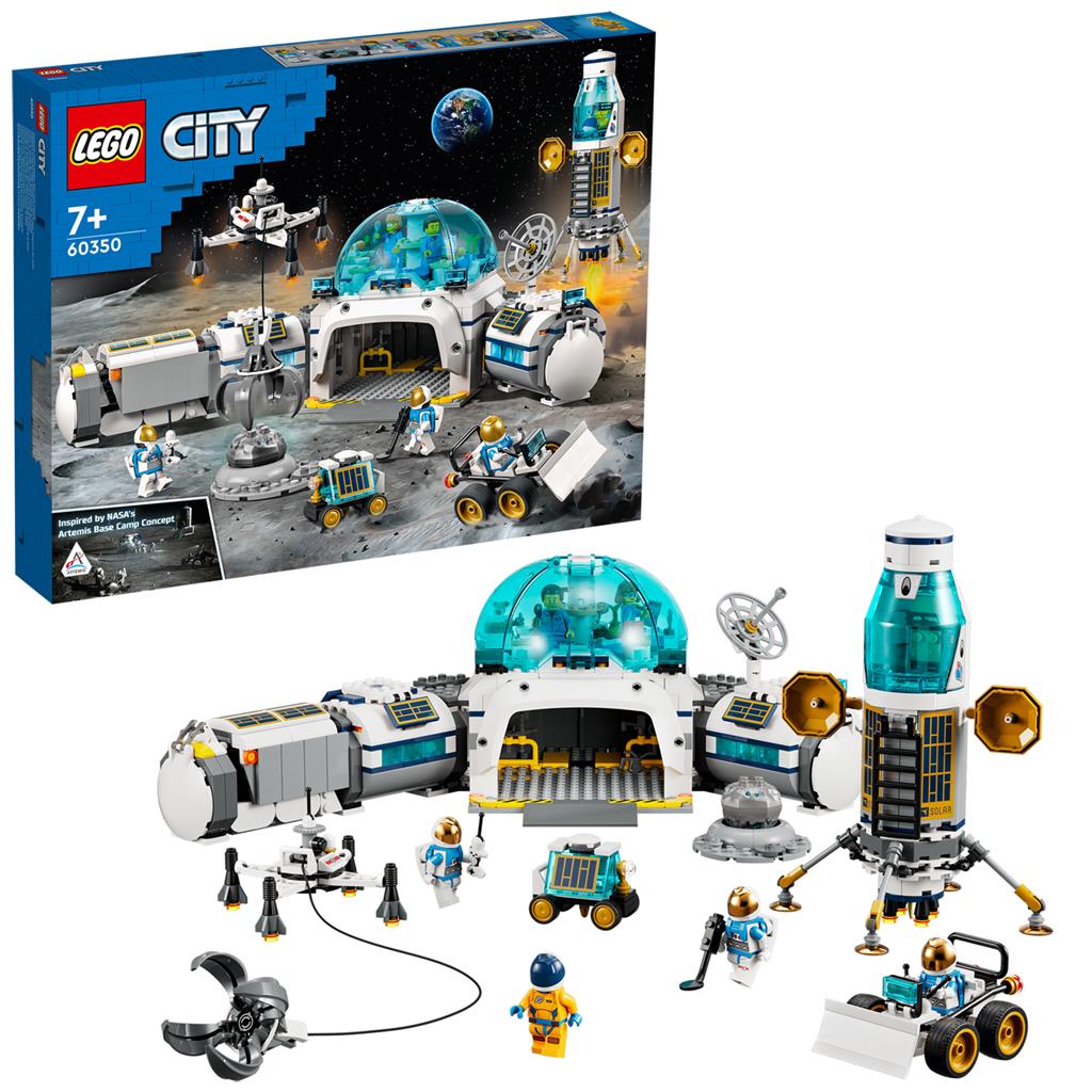 LEGO CITY BAZA DE CERCETARE SELENARA 60350