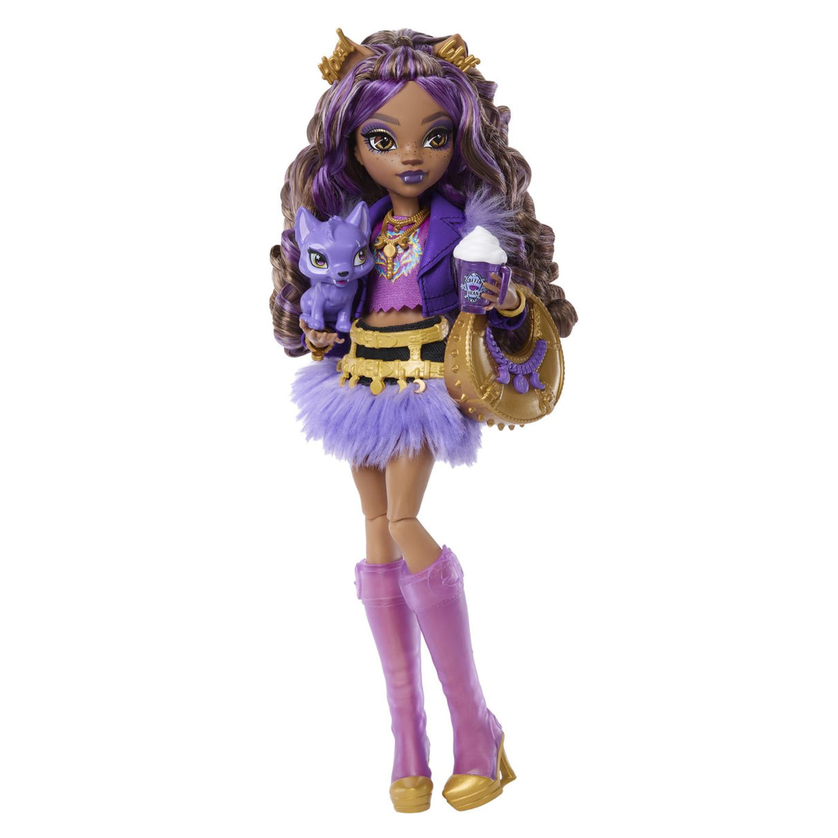 MONSTER HIGH PAPUSA CLAWDEEN WOLF CU ACCESORII