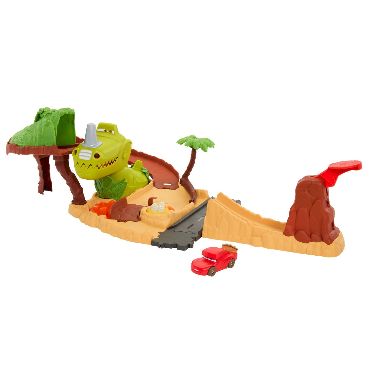 CARS SET DE JOACA DINO SI MASINUTA CAVE FULGER MCQUEEN