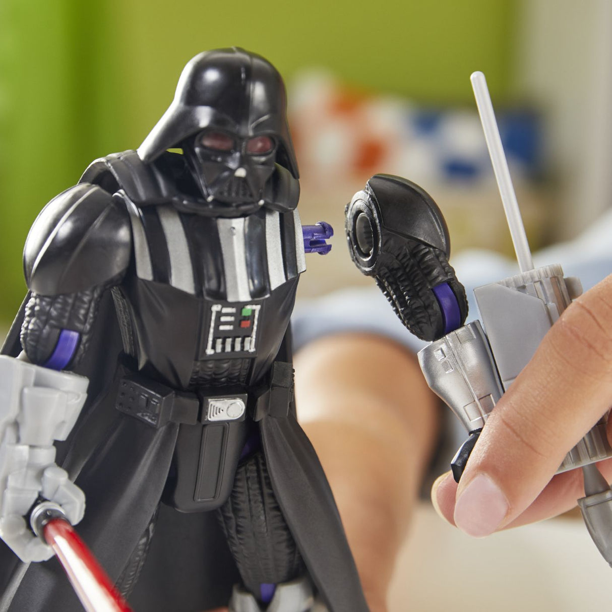 STAR WARS MIX MASHERS DELUXE SET FIGURINA DARTH VADER 12CM SI ACCESORII