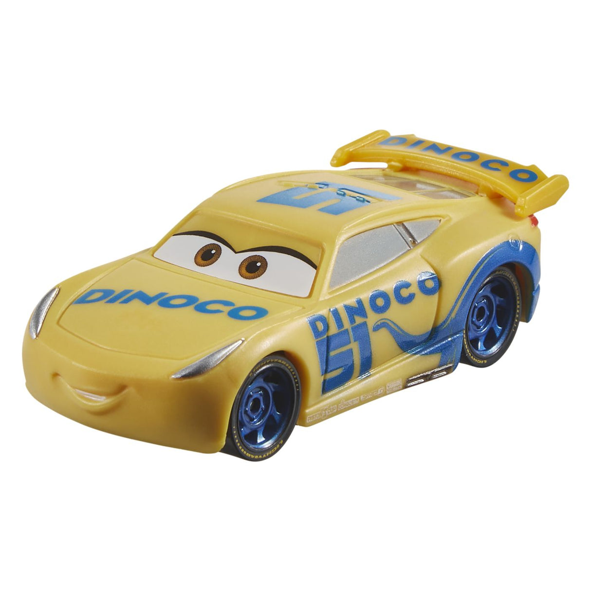 CARS MASINUTA DINOCO CRUZ RAMIREZ CU CULORI SCHIMBATOARE