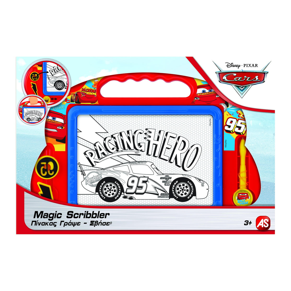 TABLA MAGNETICA MAGIC SCRIBBLER MEDIUM CARS