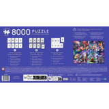 PUZZLE TREFL 8000 PREMIUM PLUS LUMEA COLORATA CU POSTER INCLUS