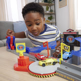CARS SET DE JOACA PISTA DE CURSE PISTON CUP CU MASINUTA INCLUSA