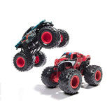 MONSTER JAM SET 2 MASINUTE METALICE VENOM VS THE AMAZING SPIDERMAN SCARA 1 LA 65