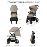 CARUCIOR SPORT KINDERKRAFT TRIG3 STONE BEIGE