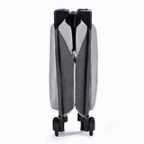PATUT DE CALATORIE KINDERKRAFT LEODY, CU ACCESORII, GREY