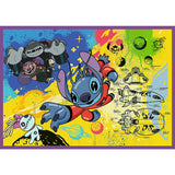 PUZZLE TREFL 4X250 DISNEY UIMITORUL STITCH