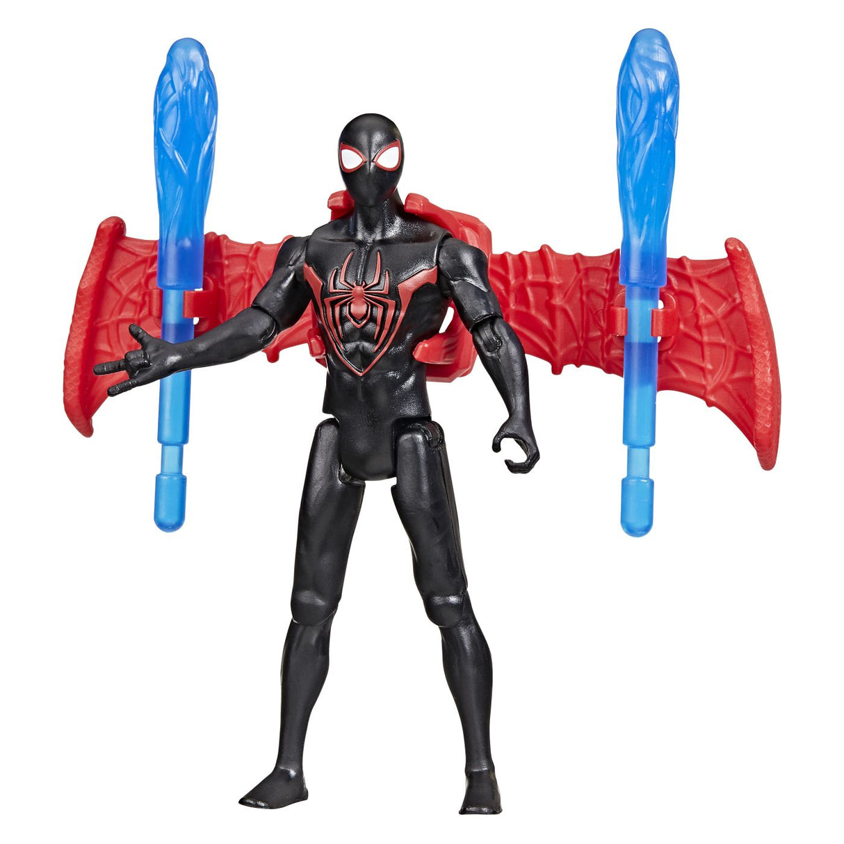 MARVEL SPIDER MAN VENOM VERSUS LANSATOR AUTO SI FIGURINA MILES MORALES